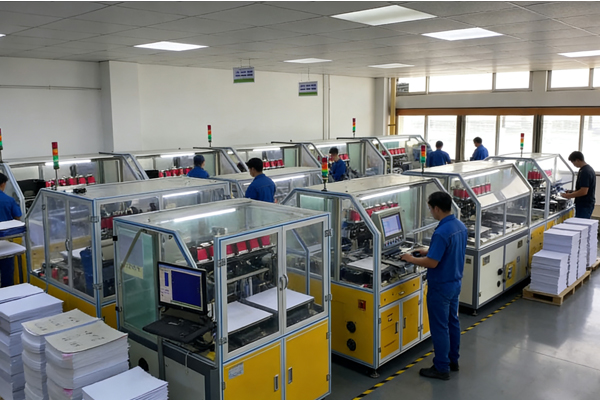 ID Card Manufacturing Factory - Production Line and Quality Control Process