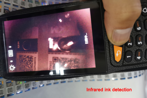 A printing press applying specialized security inks to tax stamps